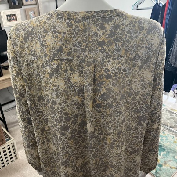 Adrianna Pappell: Good Condition Floral Blouse - Picture 4 of 8